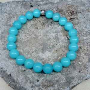 BRACELET CHANT DES OCÉANS : AIGUE-MARINE
