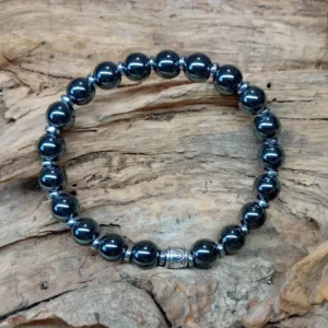 BRACELET EN HEMATITE ALLIAGE VITAL