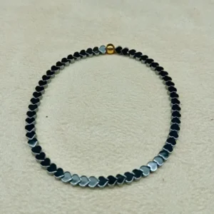 BRACELET COEUR D'HÉMATITE